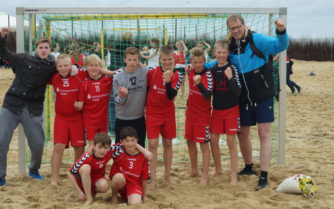 Männliche Jugend D gewinnt Beach Masters in Cuxhaven