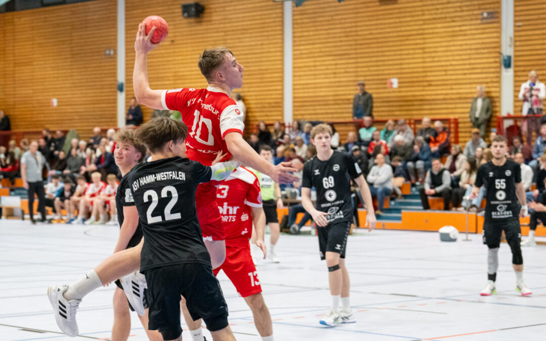 Malte Hagedorn für Deutschland gegen Frankreich