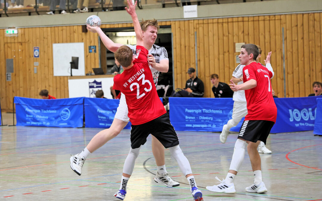 Lars Schröder und Mika Minkus vertreten den VfL Horneburg beim Select Cup 2025