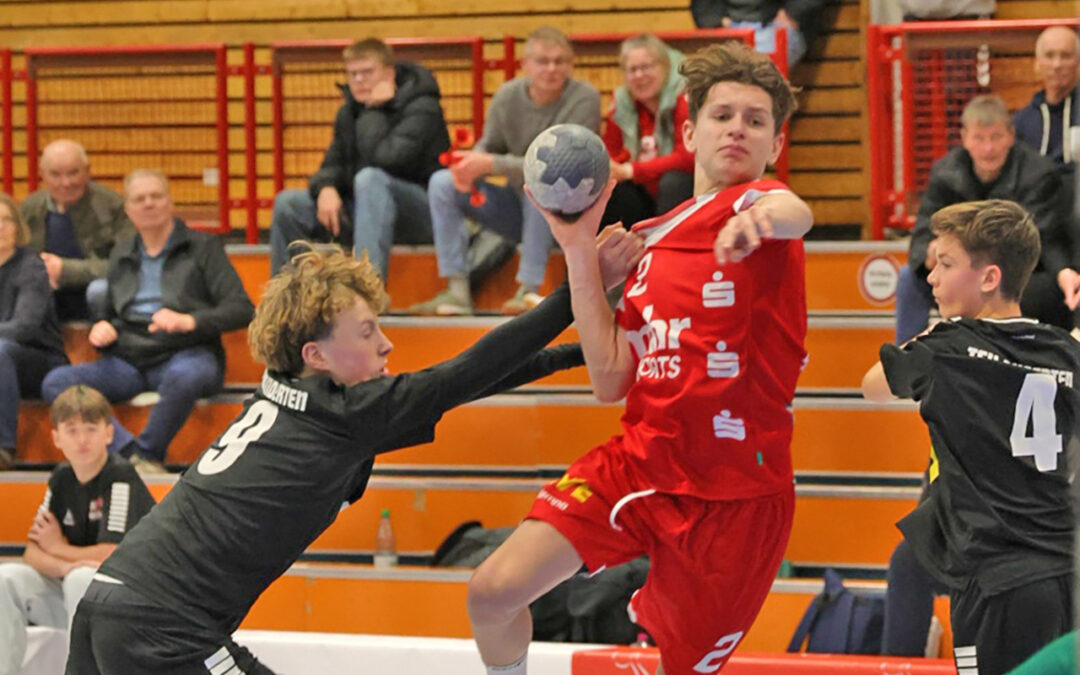 Krimi-Sieg in Horneburg: Männliche C-Jugend besiegt TSV Anderten 35:34