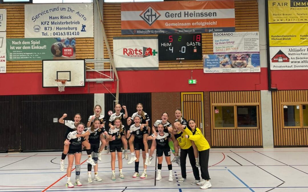 Weibliche D-Jugend macht auf sich aufmerksam!