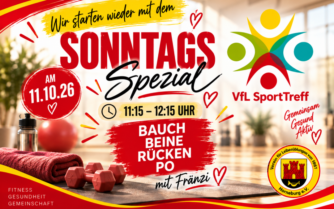 Sonntags-Spezial startet am 11.10.2026